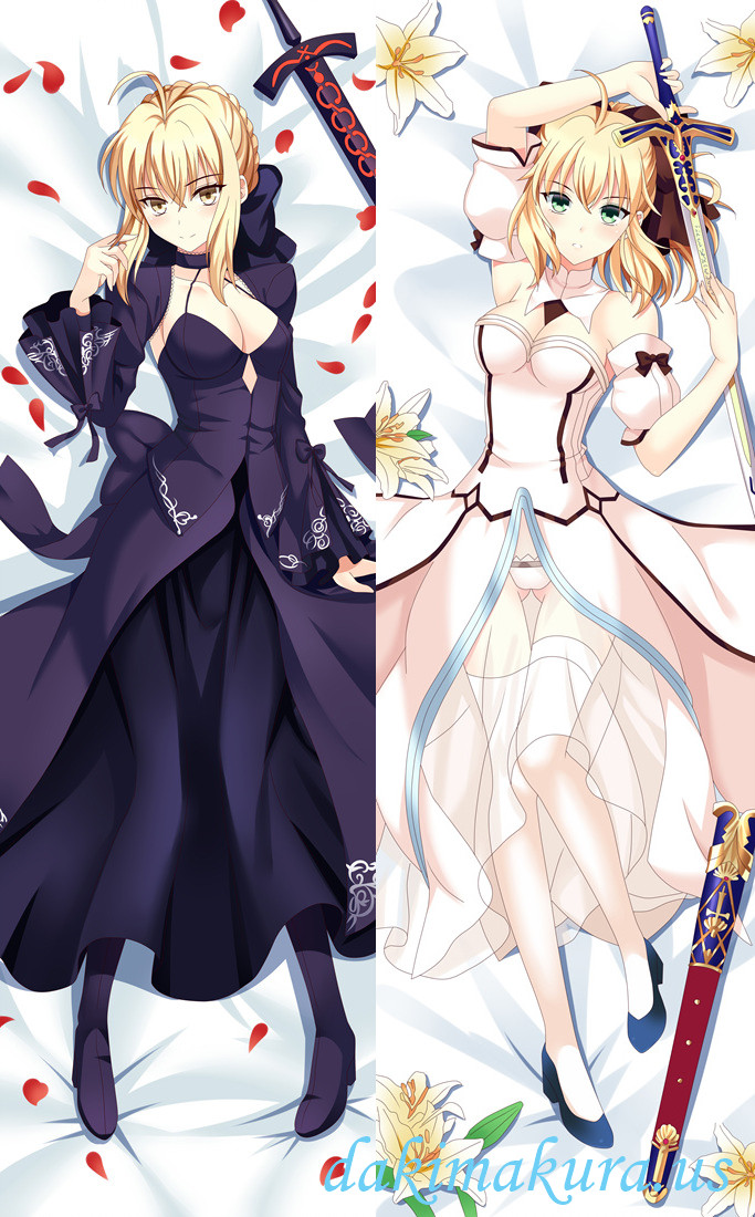 Saber - Fate Stay Night Anime Dakimakura Japanese Hugging Body Pillow Cover